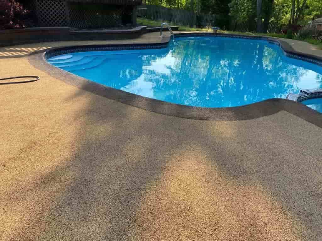 Pool deck